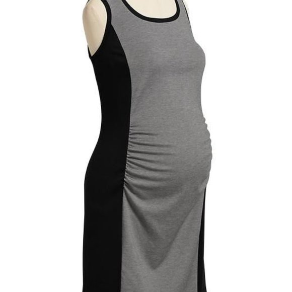 Old Navy Maternity Colorblock Sheath Dress - Picture 2 of 7